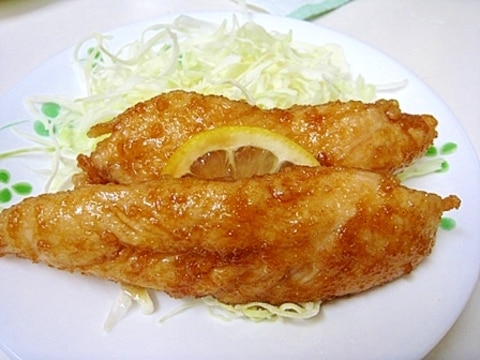 給食の味!ささみのレモン煮